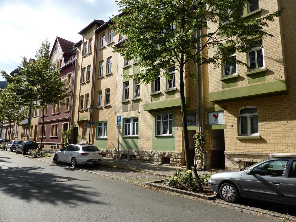 Ferienwohnung Friedrich Schiller, 2 Schlafzimmer, Balkon,Kostenloses Wifi, Naehe Zentrum, Jena Exteriör bild